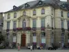 Rennes - Old town: facade of the town hall