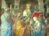Rennes - Inside of the Saint-Pierre cathedral: painting