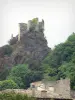 Rochemaure - Resti del castello Rochemaure