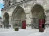 Soissons - Portali della cattedrale Saint-Gervais-et-Saint-Protais