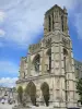 Soissons - Facciata della cattedrale di Saint-Gervais-et-Saint-Protais