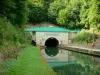 Tonnaggio sotterraneo di Riqueval - Entrata di grande canale sotterraneo Riqueval e San Quentin in Bellicourt città