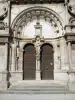 Tonnerre - Portale della chiesa di Saint-Pierre