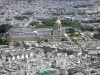 Torre Eiffel - Panorama di Parigi e Les Invalides dalla cima della torre di ferro