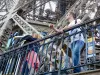 Torre Eiffel - I visitatori al secondo piano