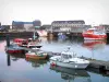 Le Tréport - Boote und Schiffe des Hafens