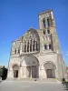 Vézelay - Facciata occidentale della basilica di Sainte-Marie-Madeleine