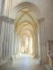 Vézelay - Interno della Basilica di Sainte-Marie-Madeleine