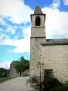 Le Villard - Glockenturm der Kirche Saint-Privat