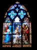 Vitré - Intérieur de l'église Notre-Dame : vitraux