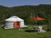 Dormir sous la Yourte mongole - Rental - Holidays & weekends in Collobrières