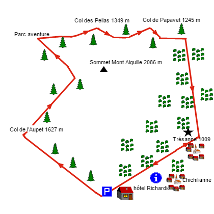 Tour du Mont Aiguille - Balade à Monestier-du-Percy