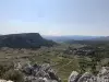 Les hauts du hameau du Pas de l'Echelle - Randonnées & promenades à Vingrau