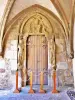 Porte de la Vierge, entre le cloître et l'église (© Jean Espirat)