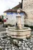 Fountain in the center of the village (© J.E)