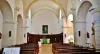 Interior of the church