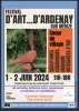 Affiche du Festival d'Art d'Ardenay