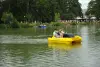 Pédalo au plan d'eau de la Noé