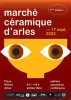 Affiche du Marché de la céramique d'Arles