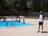 Aspres-sur-Buëch - Zomerzwembad van het recreatiecentrum van de ezel