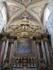 Inside the St. Benedict Church