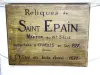 Verklaring van Saint Epain (© Jean Espirat)
