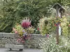Blühendes Dorf von Mayenne