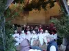Marché de Noël : les santons dans la crèche