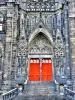 Portail de la façade ouest de la cathédrale (© J.E)
