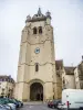 Pocket e torre sineira da igreja colegiada de Dole (© JE)