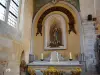 Intérieur de l'église Sainte-Marie-Madeleine