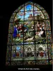 Stained glass window of Notre-Dame des Marais (© J.E)