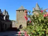 Fougères の城の入り口（©MR）