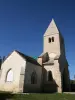 Eglise Saint-Martin Cortiambles - Campanario del siglo XII