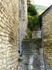 Ruelle du village de Sainte-Enimie