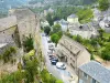 Sainte-Enimie - Vue d'en haut