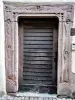 Framing porta esculpido e datado de 1597 (© J.E.)