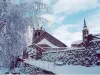 L'église en hiver