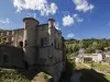 O castelo de Bourbon-Malause, no coração da aldeia