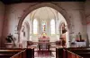 Intérieur de l'église Saint-Pierre d'Ouchamps