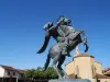 Statua equestre - Lupiac