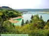 Lac de Vouglans, vu d'un belvédère Est (© Jean Espirat)