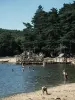 Nuoto con supervisione al Lac des Montagnès