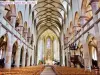 Molsheim - middenschip van de kerk van de jezuïeten (© Jean Espirat)