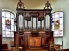 Die Orgel in der Kirche von St. Louis (© J. E)