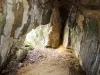 Clerval洞穴的门廊-内部视图（©J.E）
