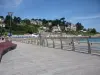 Promenade, plage de Trestraou