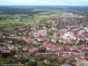 Poligny vue de la croix du Dan