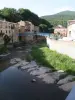 La rivière Salz traverse le village