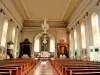 Nef de l'église Saint-Etienne (© Jean Espirat)